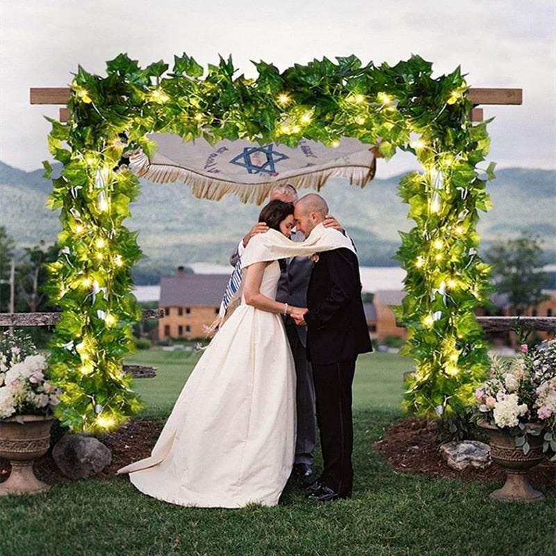 Home Wedding Party Hanging Garland Artificial Flower