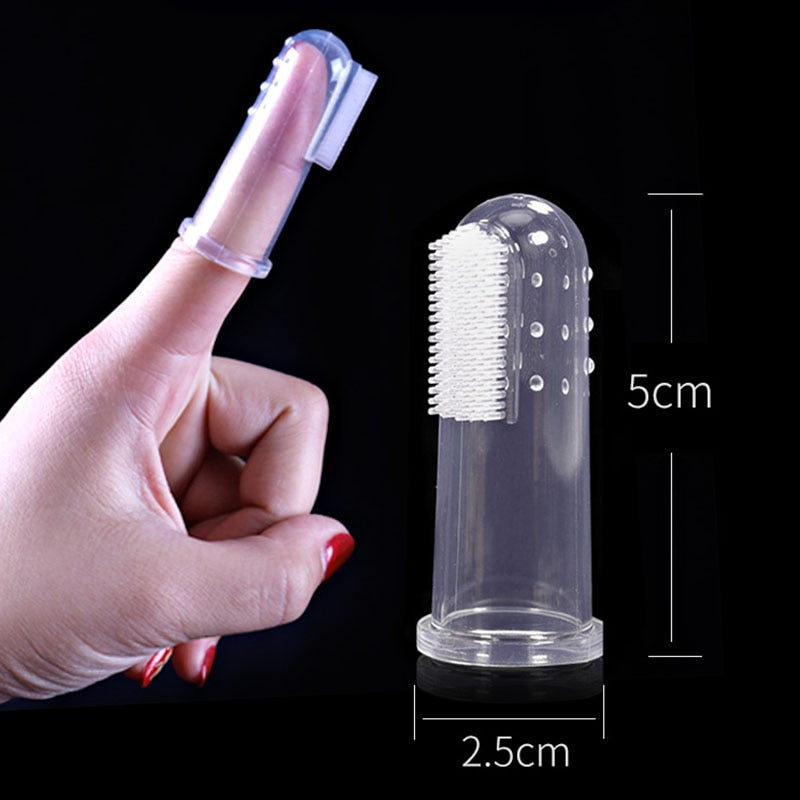 Pet Silicone Finger Toothbrush